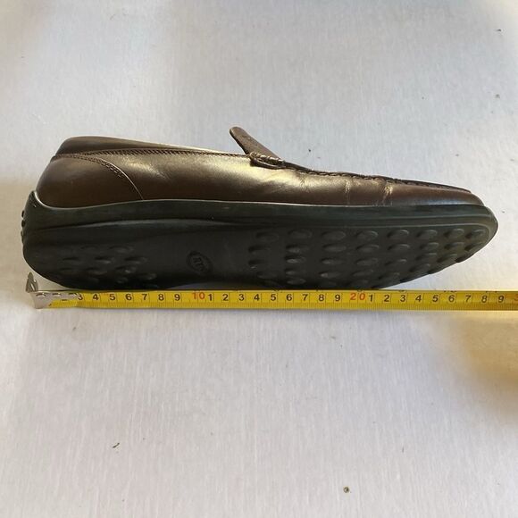 Tod’s Brown Leather Loafers Size 6 - Picture 10 of 10